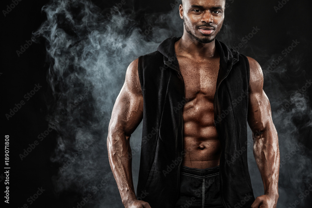 Muscular young fitness sports man. Fashion men's concept. Muscular young fitness sports man. Fashion men's concept.