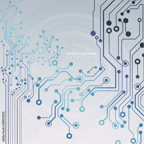 Circuit board, technology background. Vector illustration. EPS 10