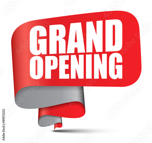 banner grand opening