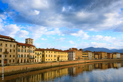 Pisa day view, Tuscany, Italy