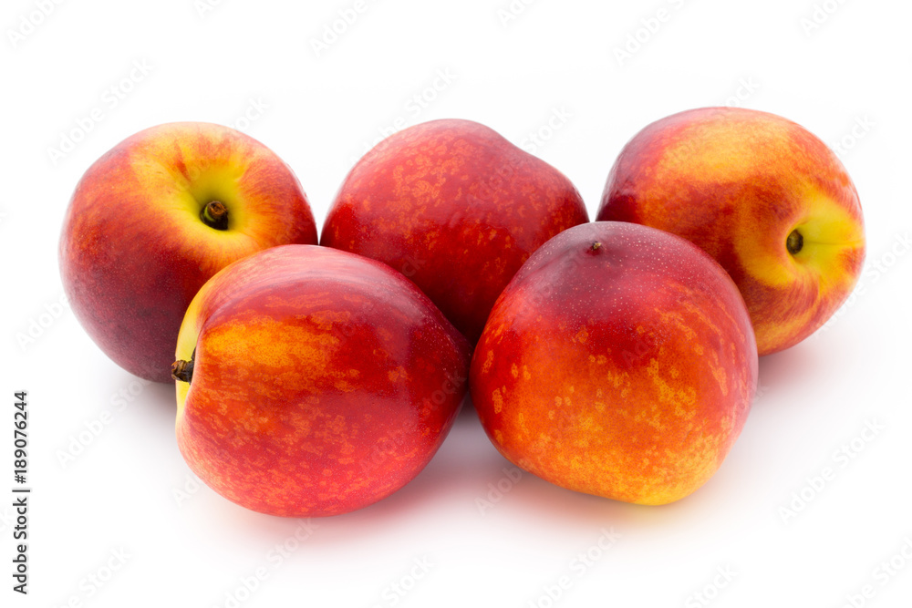 Peach. Fruit with isolated on white background. Peach. Fruit with isolated on white background.