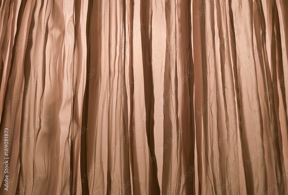 Close Up Background of Brown Curtain Texture Stock Photo | Adobe Stock