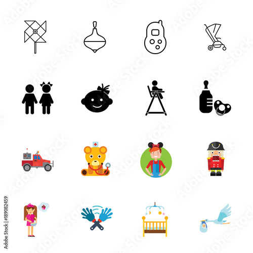 Family icon set