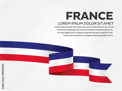 France flag background