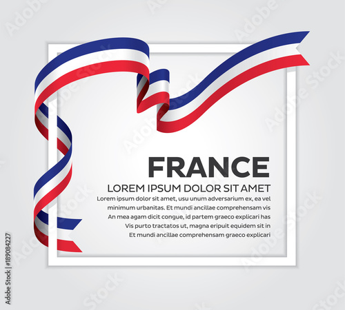 France flag background
