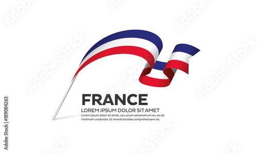 France flag background