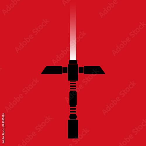 Laser saber poster