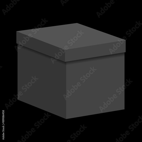 Black box with a lid