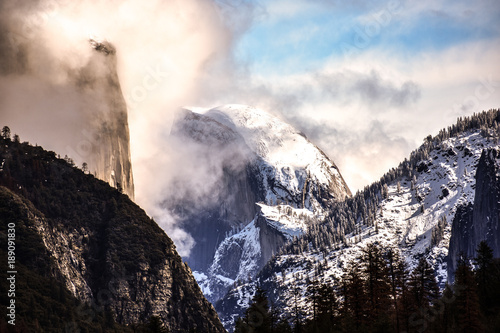 Half Dome in the Mist