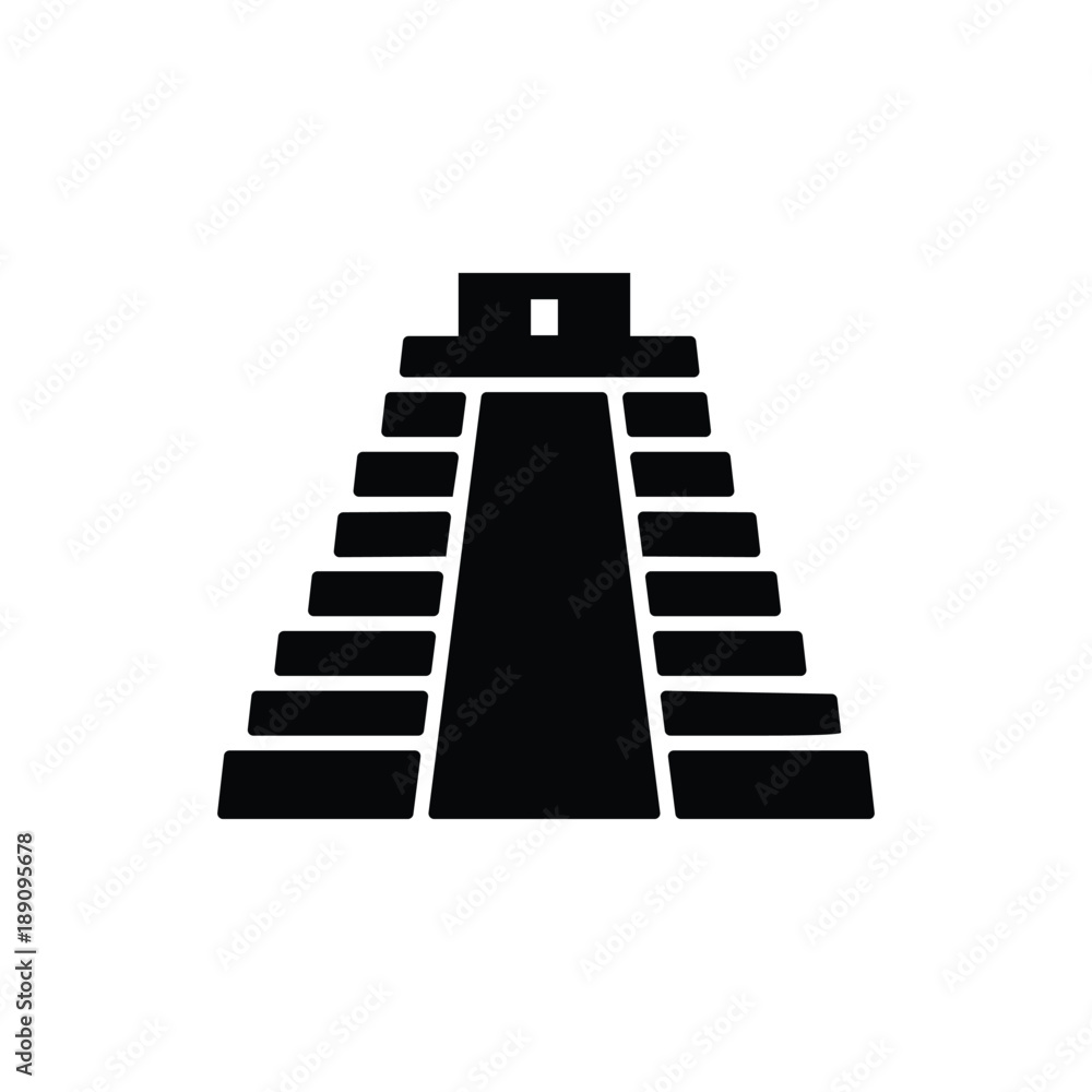 pyramid in Mexico icon. Elements of culture of Mexico icon. Premium quality graphic design icon. Simple love icon for websites, web design, mobile app, info graphics pyramid in Mexico icon. Elements of culture of Mexico icon. Premium quality graphic design icon. Simple love icon for websites, web design, mobile app, info graphics