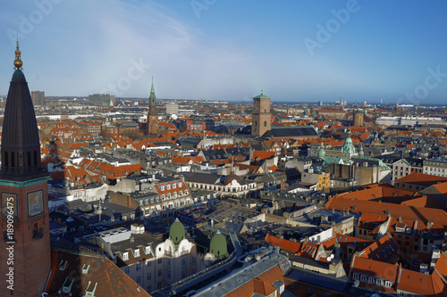 Cityscape of Copenhagen, Denmark © StockphotoVideo