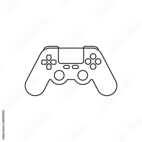 Icon line joystick game controller