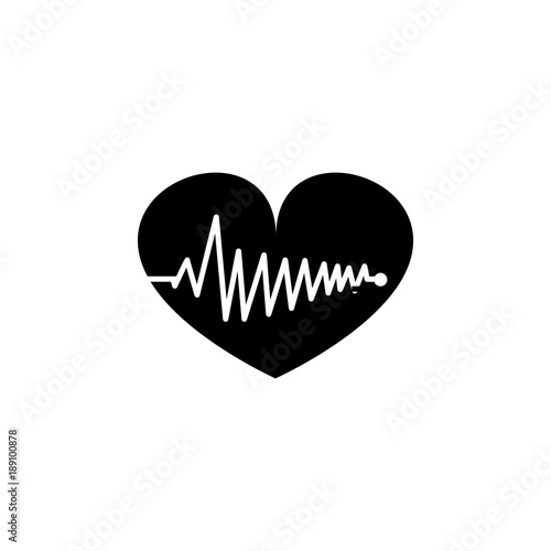 palpitation icon. Elements of obesity problems icon. Premium quality graphic design icon. Simple icon for websites, web design, mobile app, info graphics