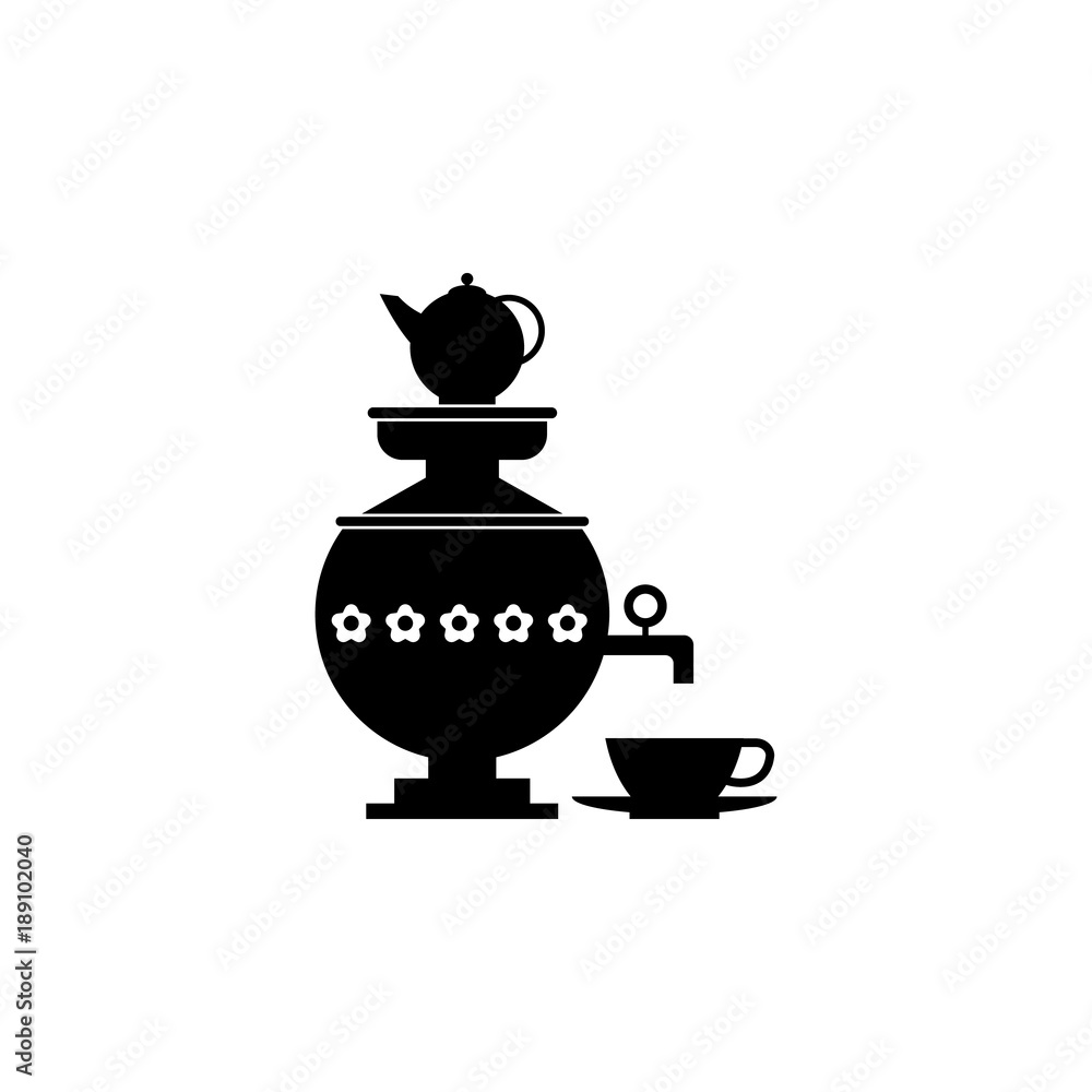 samovar with a cup of tea icon. Elements of Russian culture icon. Premium quality graphic design icon. Simple icon for websites, web design, mobile app, info graphics samovar with a cup of tea icon. Elements of Russian culture icon. Premium quality graphic design icon. Simple icon for websites, web design, mobile app, info graphics