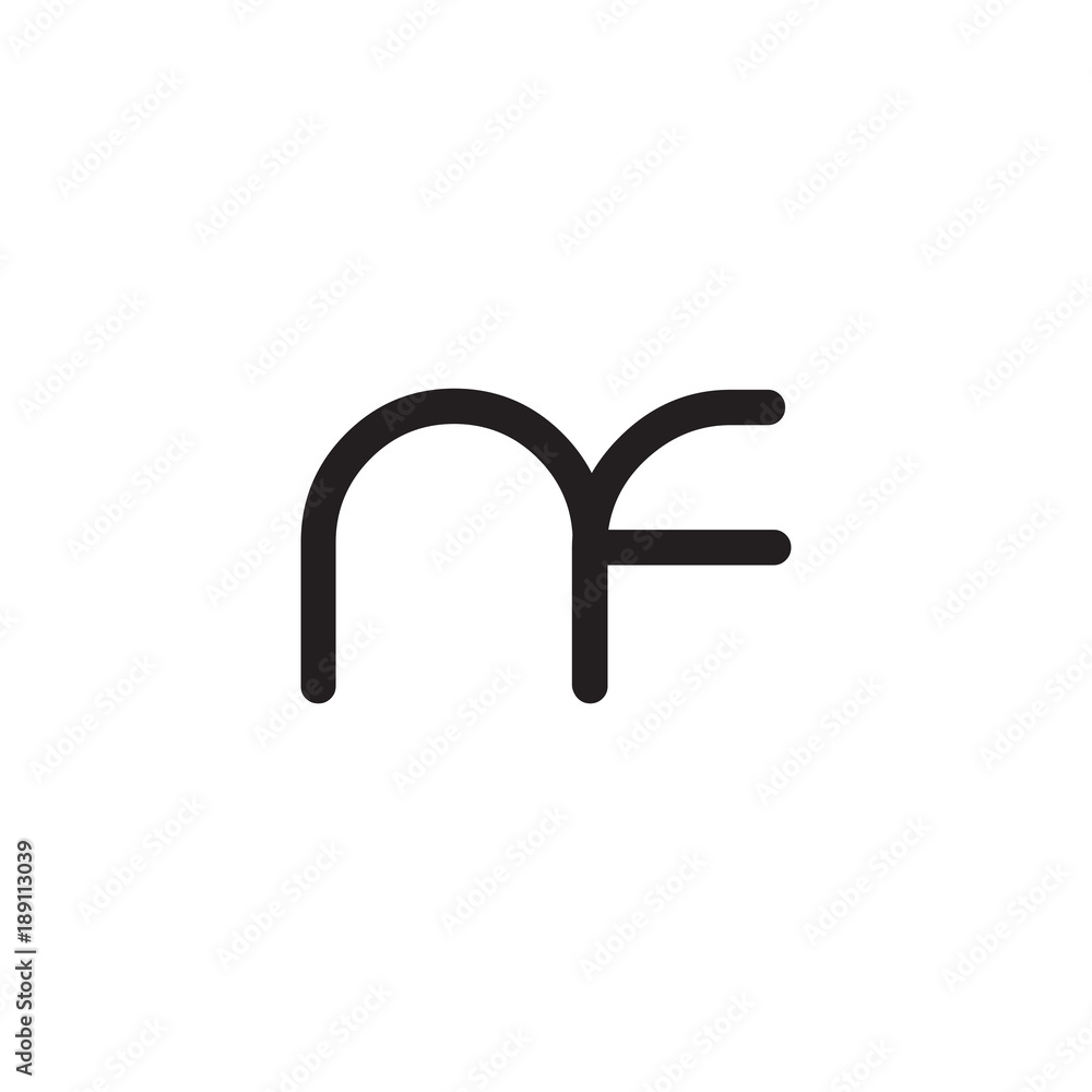 initial letter rounded logo modern initial letter rounded logo modern
