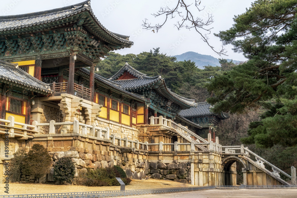 cheongungyo and baegungyo in bulguksa temple cheongungyo and baegungyo in bulguksa temple