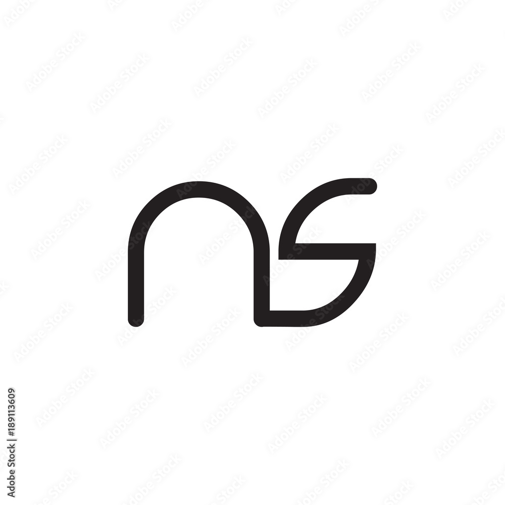 initial letter rounded logo modern initial letter rounded logo modern