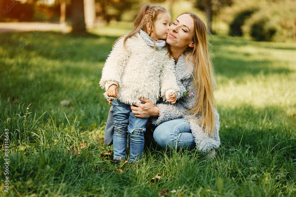 young mother with toddler young mother with toddler