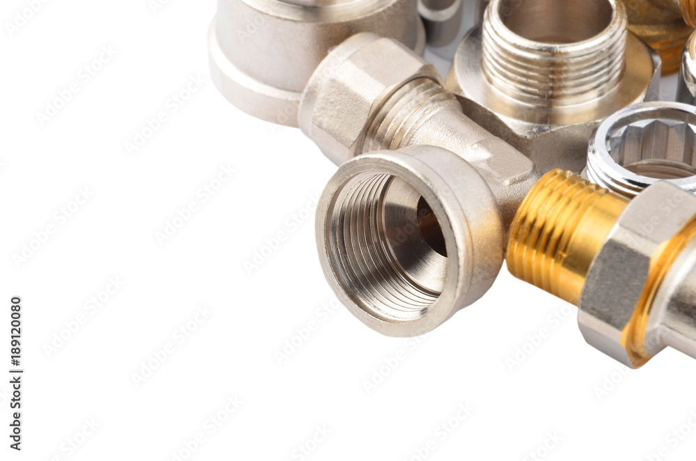 Set of plumbing fitting Set of plumbing fitting