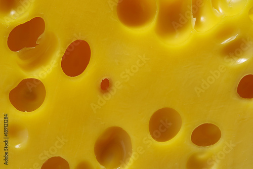 Texture of cheese close-up.