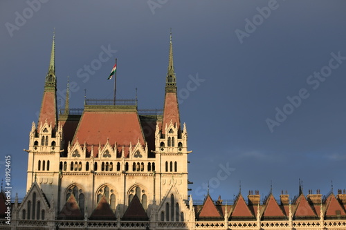 Parliment Building of Hungary in Budapest