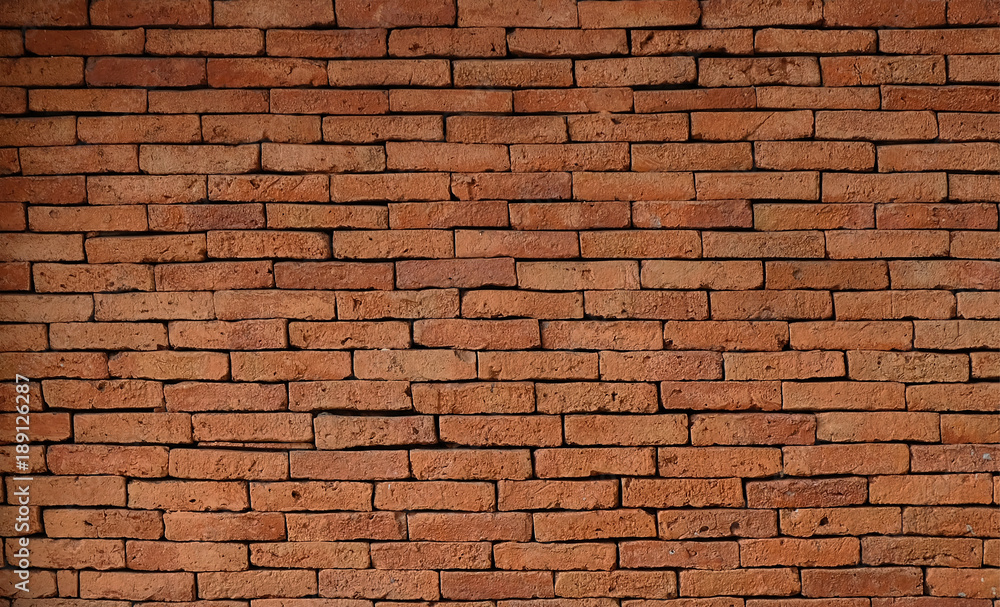 old red brick wall, background old red brick wall, background