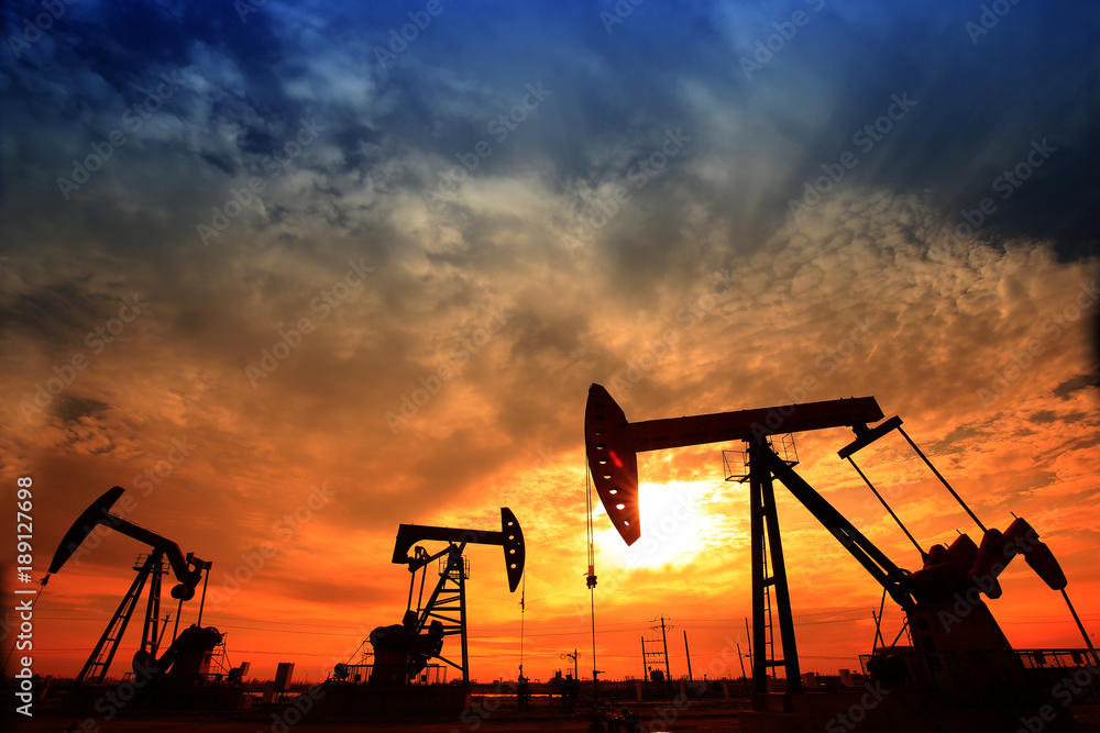 The oil pump, industrial equipment The oil pump, industrial equipment