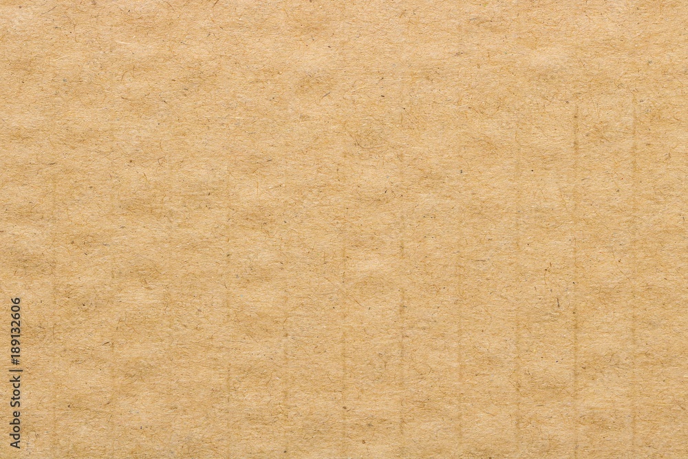 Fototapeta premium Brown cardboard texture, paper box background.