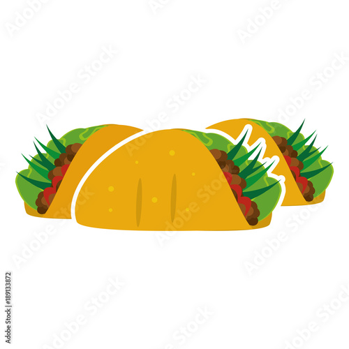 Isolated burrito design