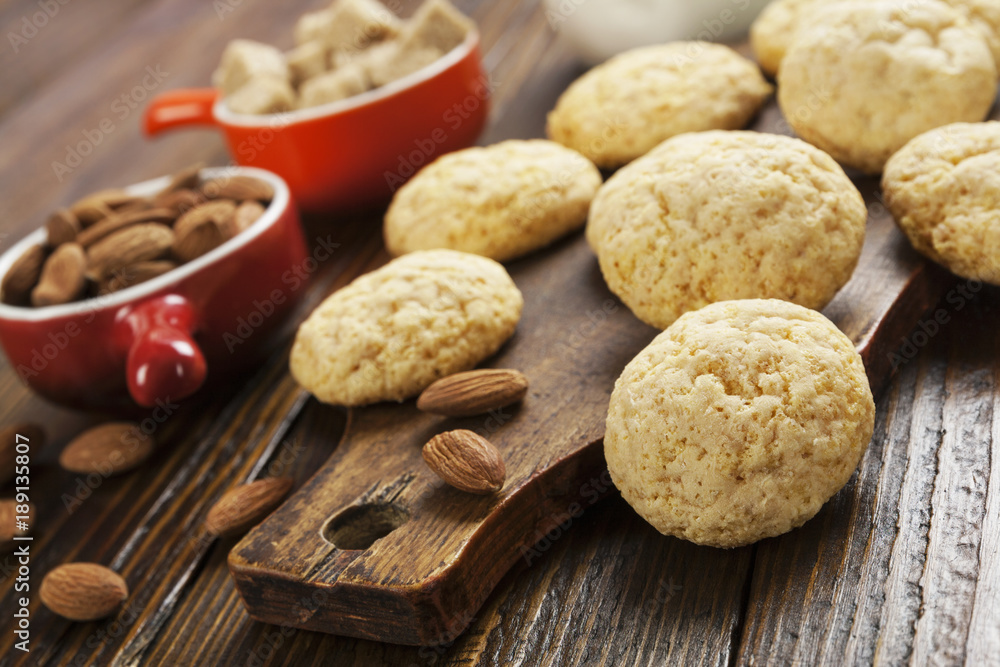 Homemade almond cookies Homemade almond cookies