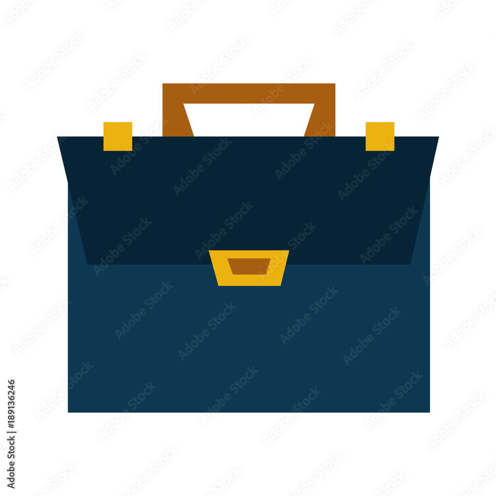 Business briefcase symbol icon vector illustration graphic design Business briefcase symbol icon vector illustration graphic design