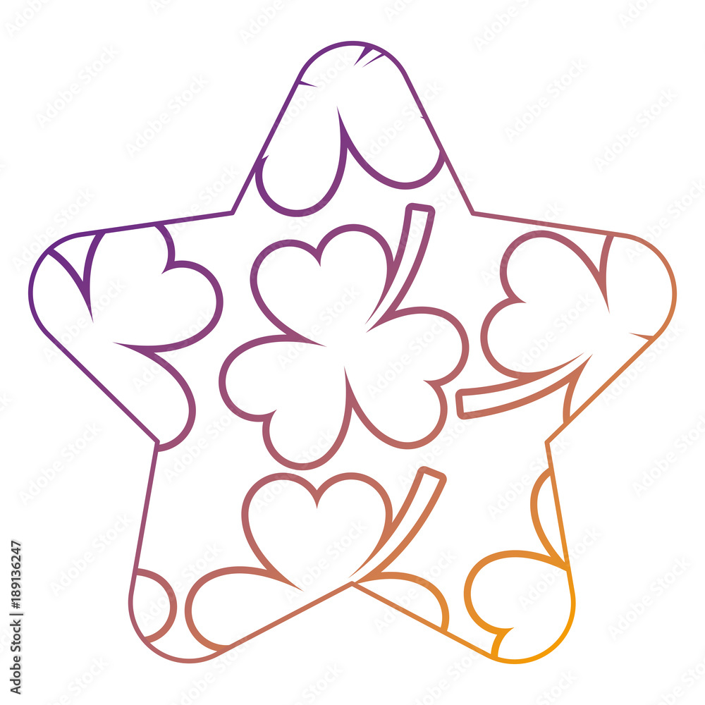 pattern shape label star st patrick day beer glass vector illustration blur line design pattern shape label star st patrick day beer glass vector illustration blur line design