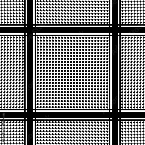 Check Keffiyeh Seamless Pattern