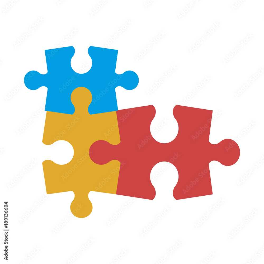 Puzzles jigsaw isolated icon vector illustration graphic design Puzzles jigsaw isolated icon vector illustration graphic design