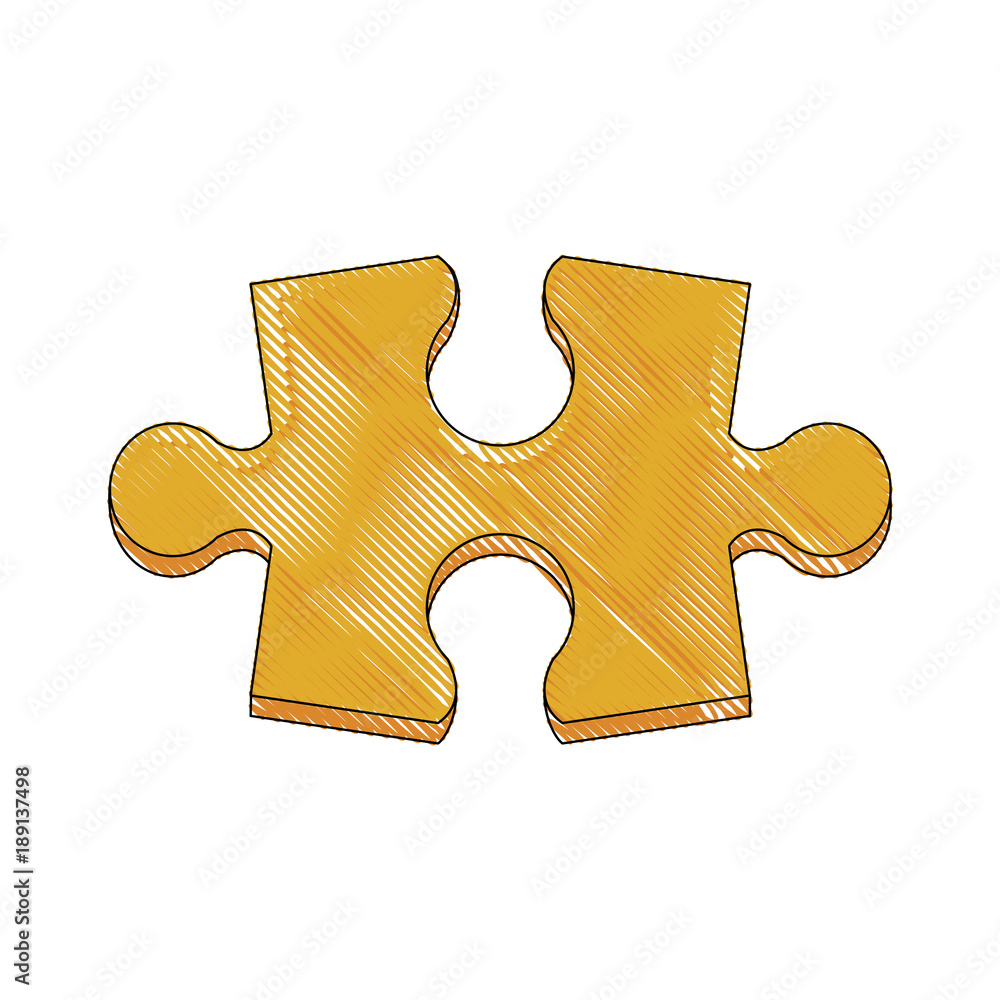 Puzzle jigsaw isolated icon vector illustration graphic design Puzzle jigsaw isolated icon vector illustration graphic design