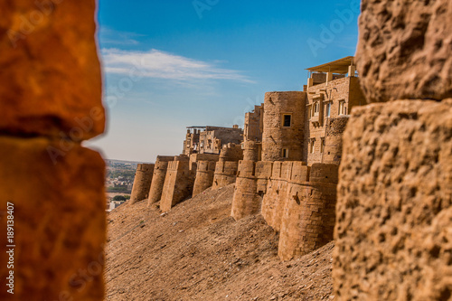 Wall of Jaisalmer Fort 