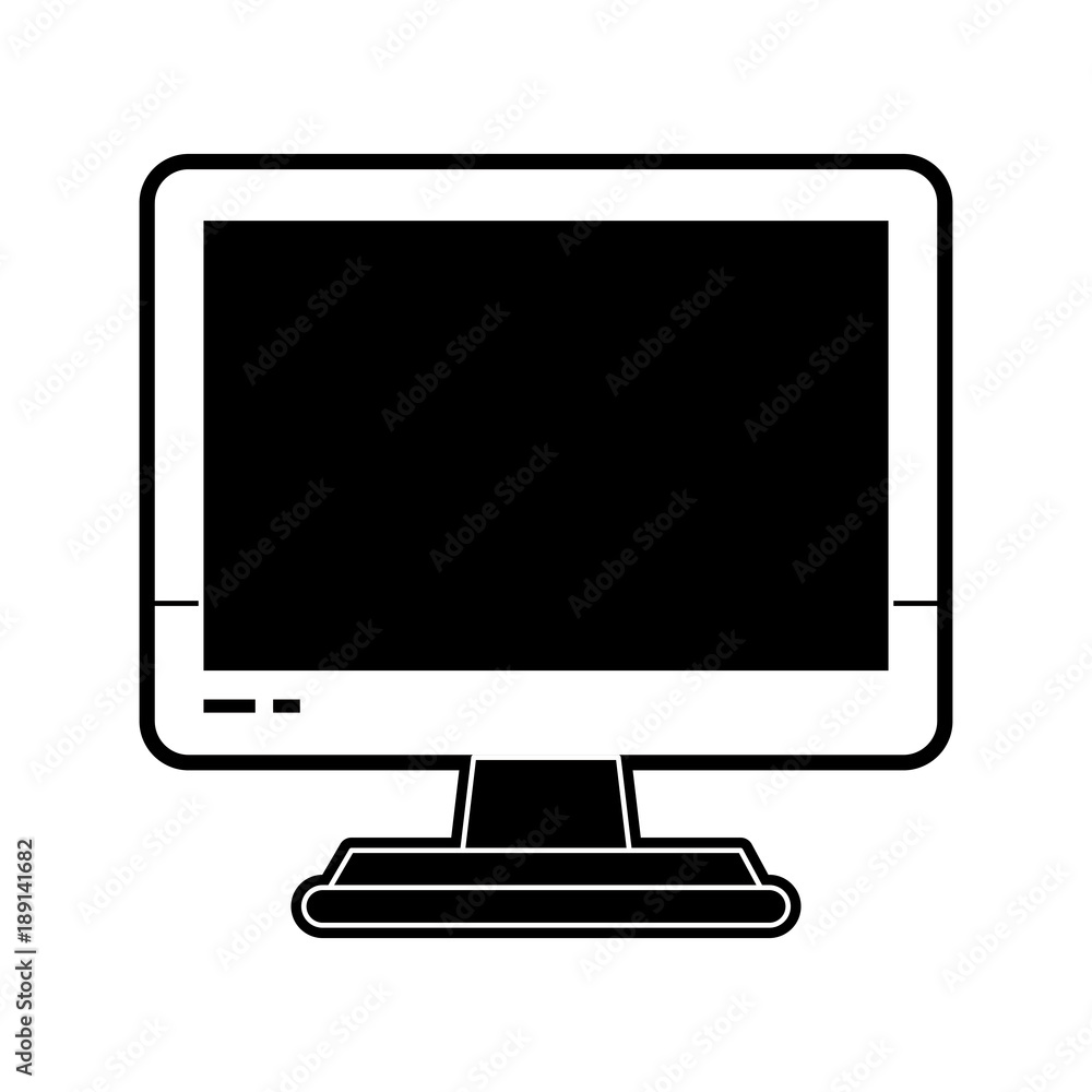 Pc screen isolated icon vector illustration graphic design Pc screen isolated icon vector illustration graphic design