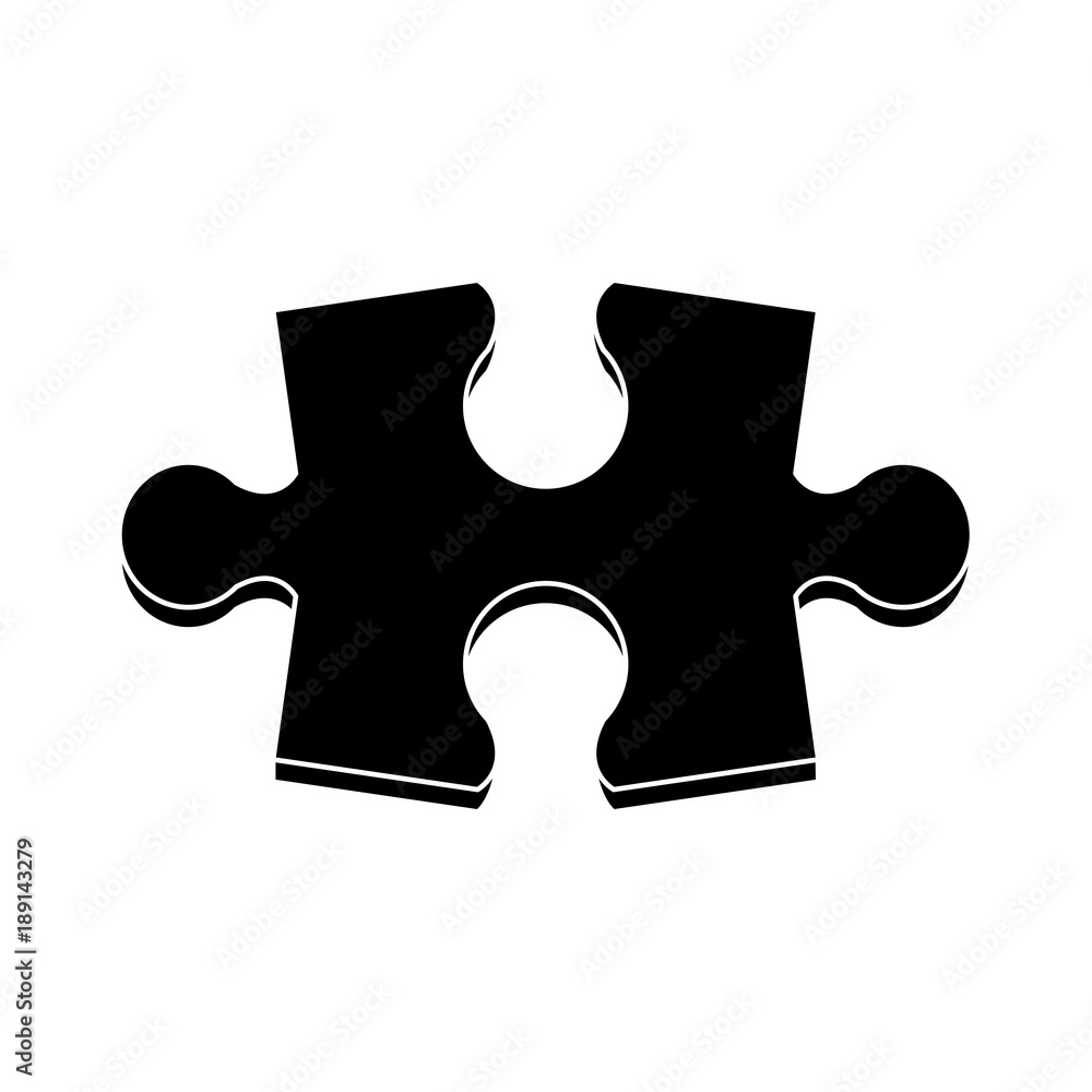 Puzzle jigsaw isolated icon vector illustration graphic design Puzzle jigsaw isolated icon vector illustration graphic design
