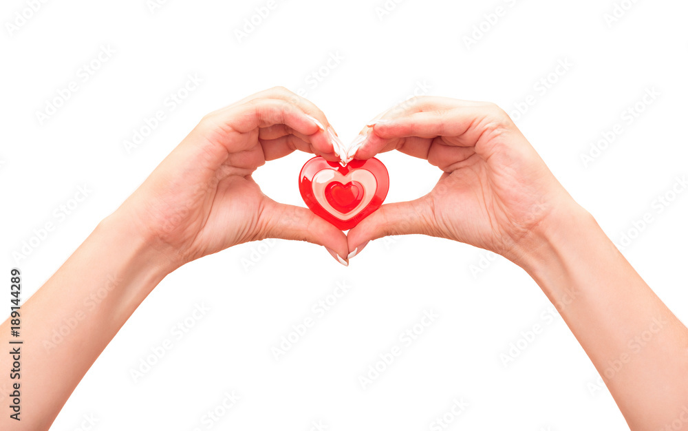 Fototapeta premium Young female hands