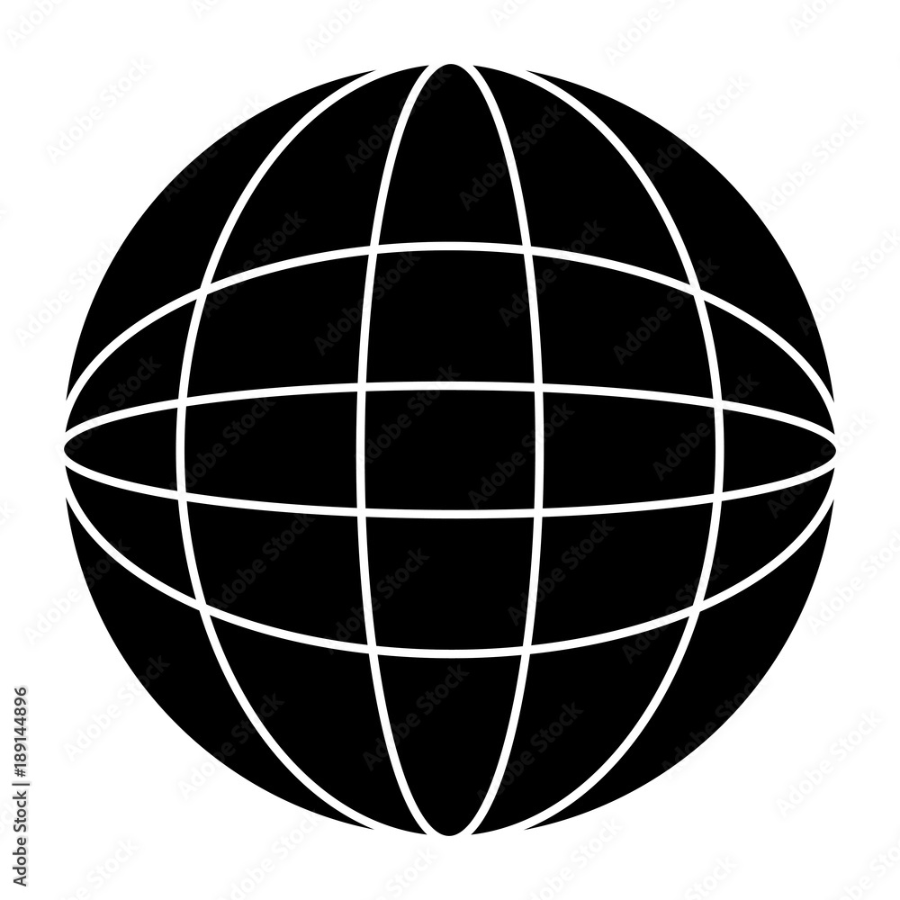 sphere planet isolated icon vector illustration design sphere planet isolated icon vector illustration design