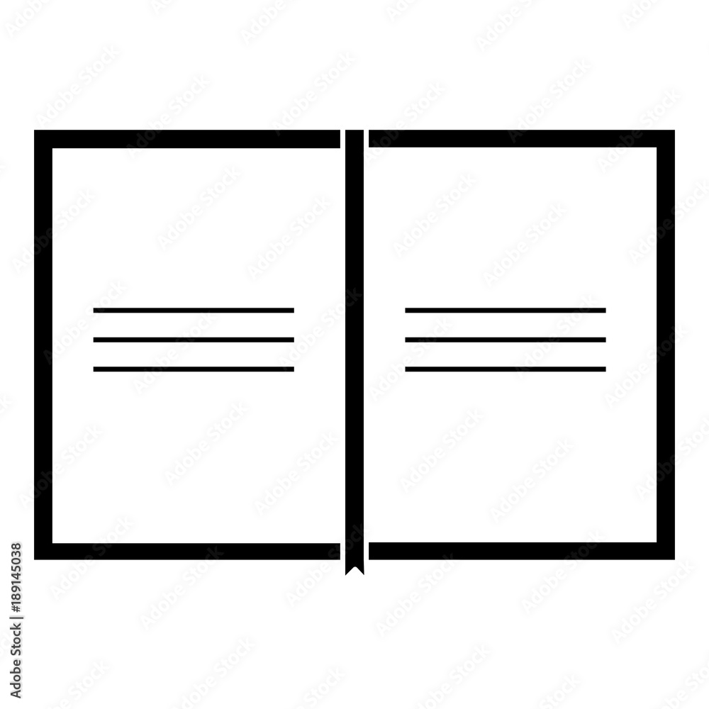 text book isolated icon vector illustration design text book isolated icon vector illustration design