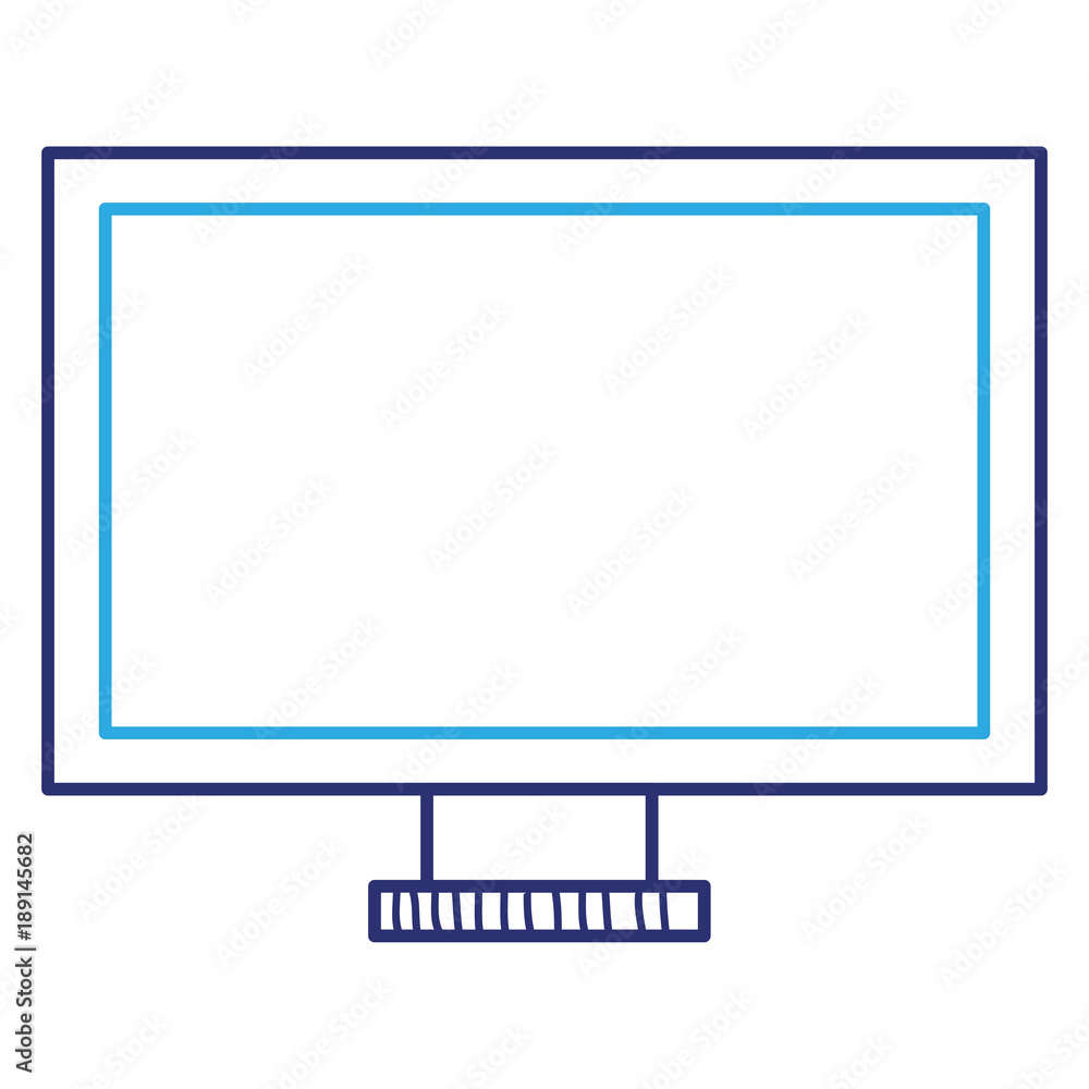 monitor computer isolated icon vector illustration design monitor computer isolated icon vector illustration design
