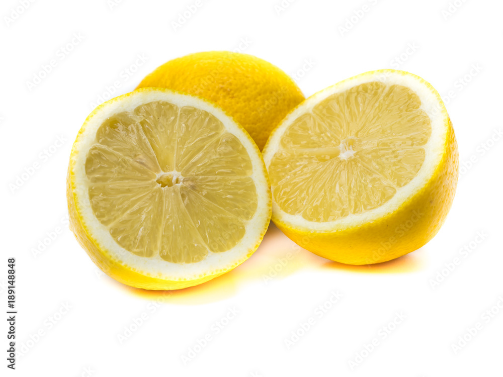 Zitronen isoliert