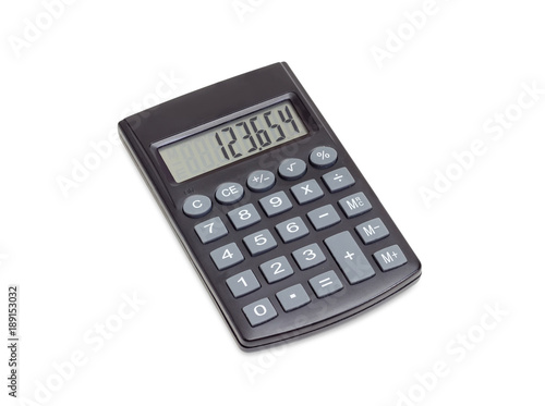 Electronic pocket calculator with a liquid-crystal display © An-T