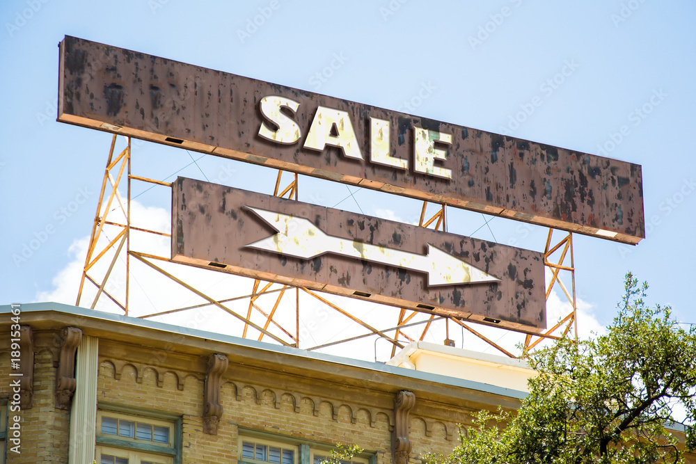 Schild 295 - Sale Schild 295 - Sale