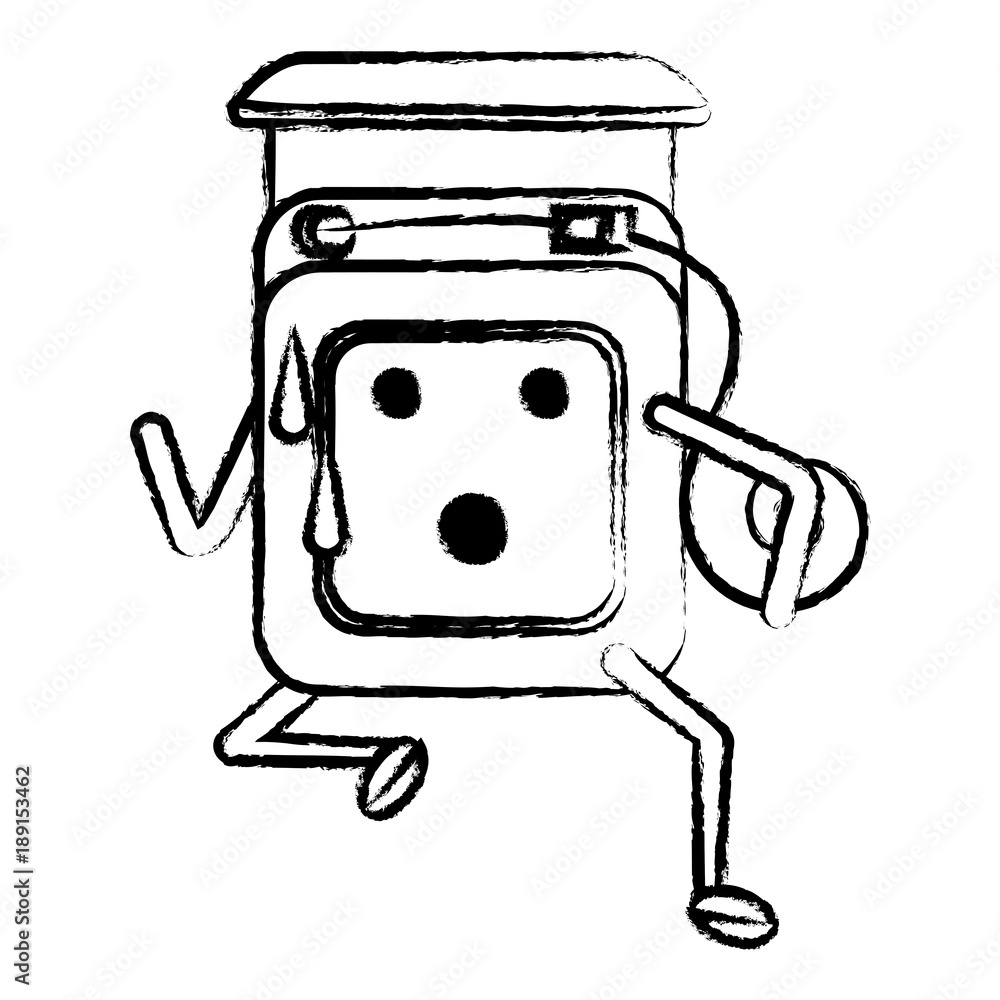 kawaii dental floss icon kawaii dental floss icon