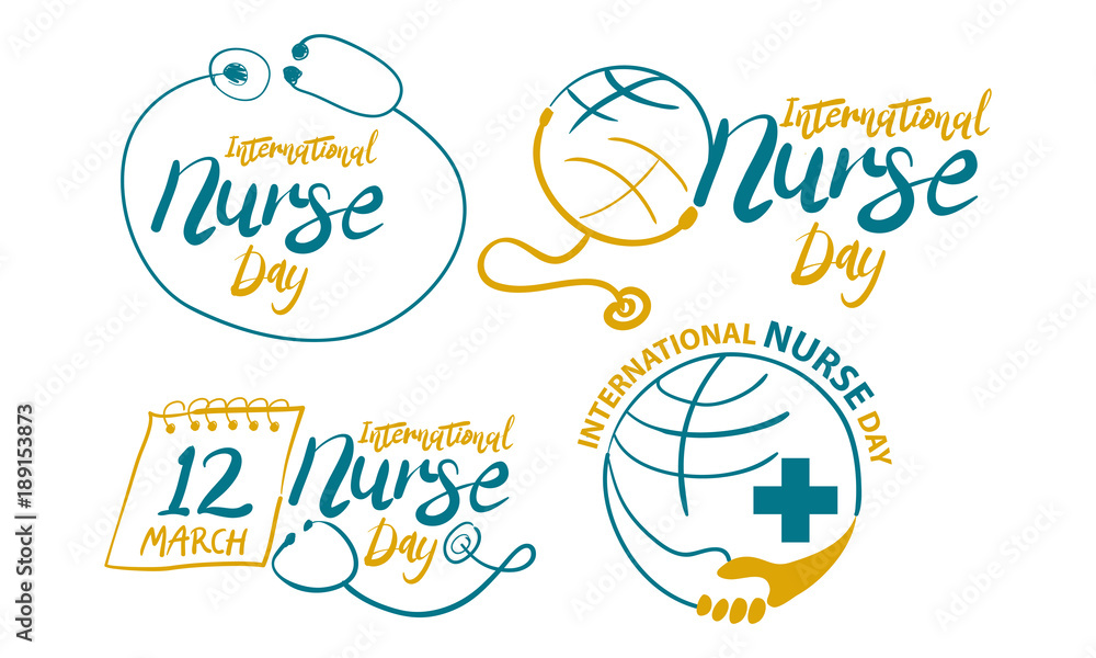 International Nurse Day Template Set