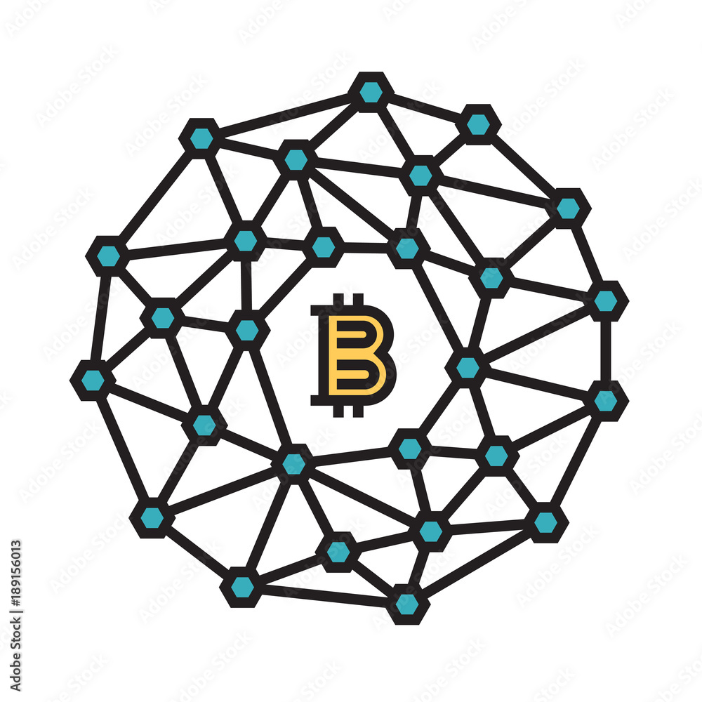 Vector Bitcoin Design Logo Illustration Vector Bitcoin Design Logo Illustration
