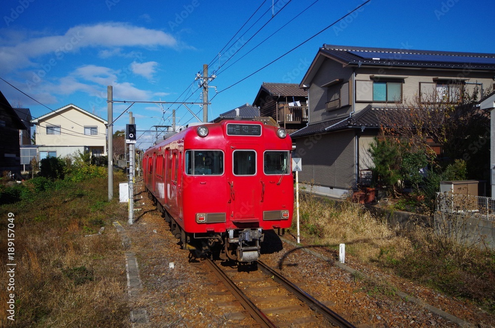 Fototapeta premium 名鉄三河線