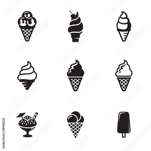 Ice cream icons